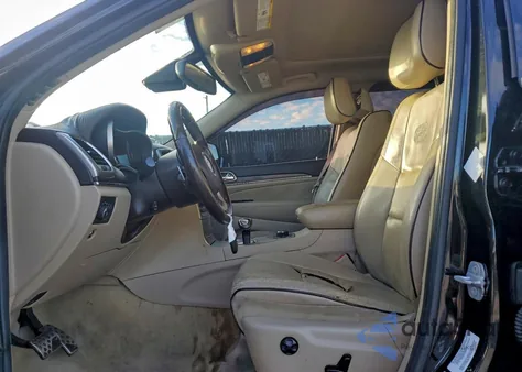 2014 Jeep Grand Cherokee Overland из США, поврежденный, VIN 1C4RJFCT0EC418562